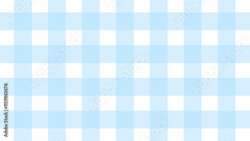 ブルーのチェック柄のシンプルな背景