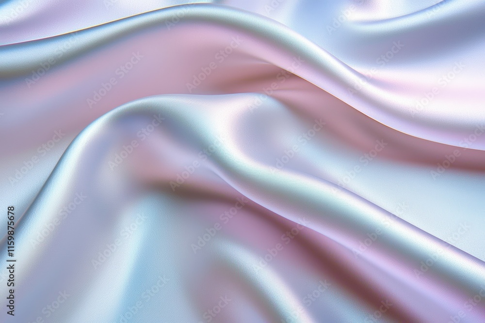 Obraz premium Piece of fabric with a purple and pink hue