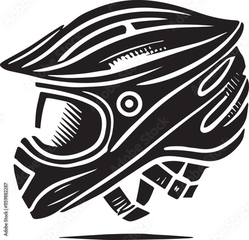 black motorcycle helmet vector, motorcycle helmet vector illustration, motorcycle helmet silhouette vector black and white