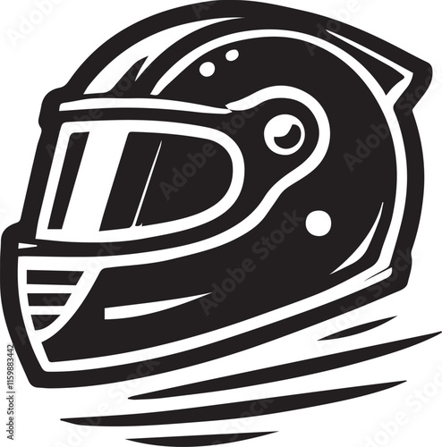 black motorcycle helmet vector, motorcycle helmet vector illustration, motorcycle helmet silhouette vector black and white