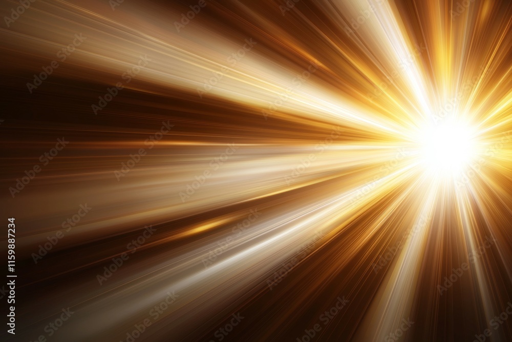 Bright yellow light is shining through a dark background Bright yellow light is shining through a dark background