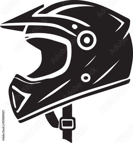 black motorcycle helmet vector, motorcycle helmet vector illustration, motorcycle helmet silhouette vector black and white