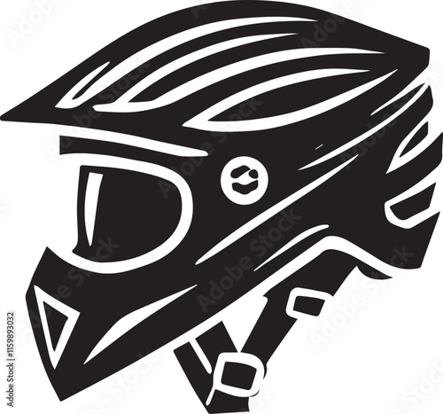 black motorcycle helmet vector, motorcycle helmet vector illustration, motorcycle helmet silhouette vector black and white