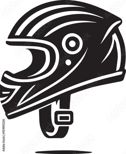 black motorcycle helmet vector, motorcycle helmet vector illustration, motorcycle helmet silhouette vector black and white