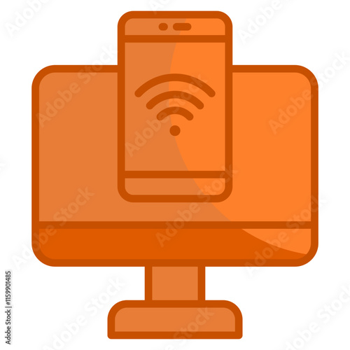 Wi-Fi  Icon Element For Design