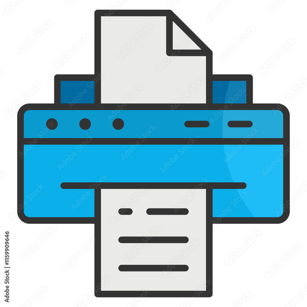 Print Icon Element For Design Print Icon Element For Design
