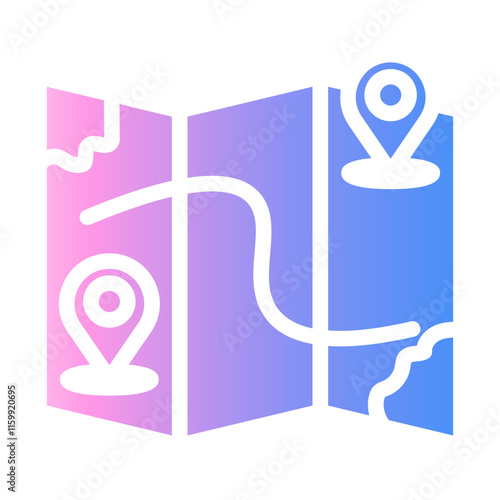 map Gradient icon