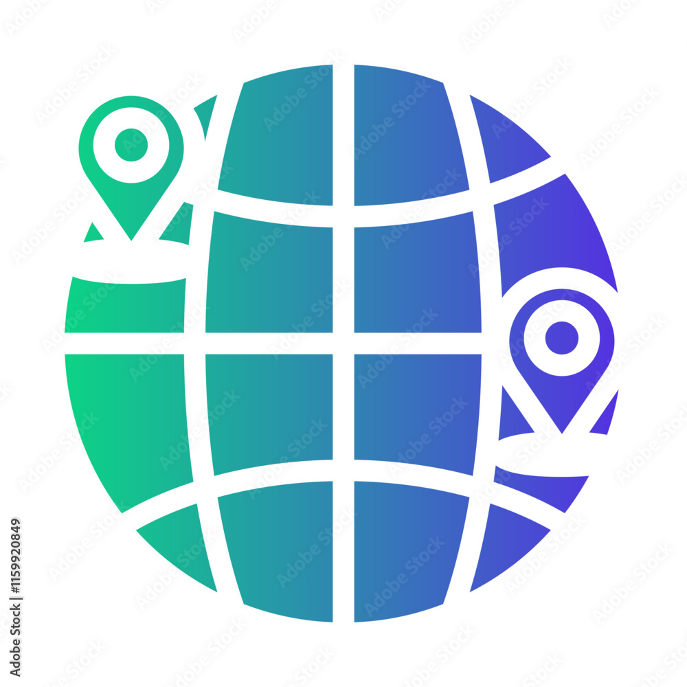 traveling Gradient icon traveling Gradient icon