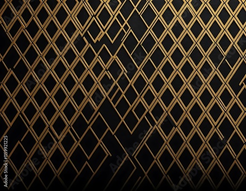 Wallpaper Mural Abstract Gold Geometric Diamond Pattern Design Torontodigital.ca
