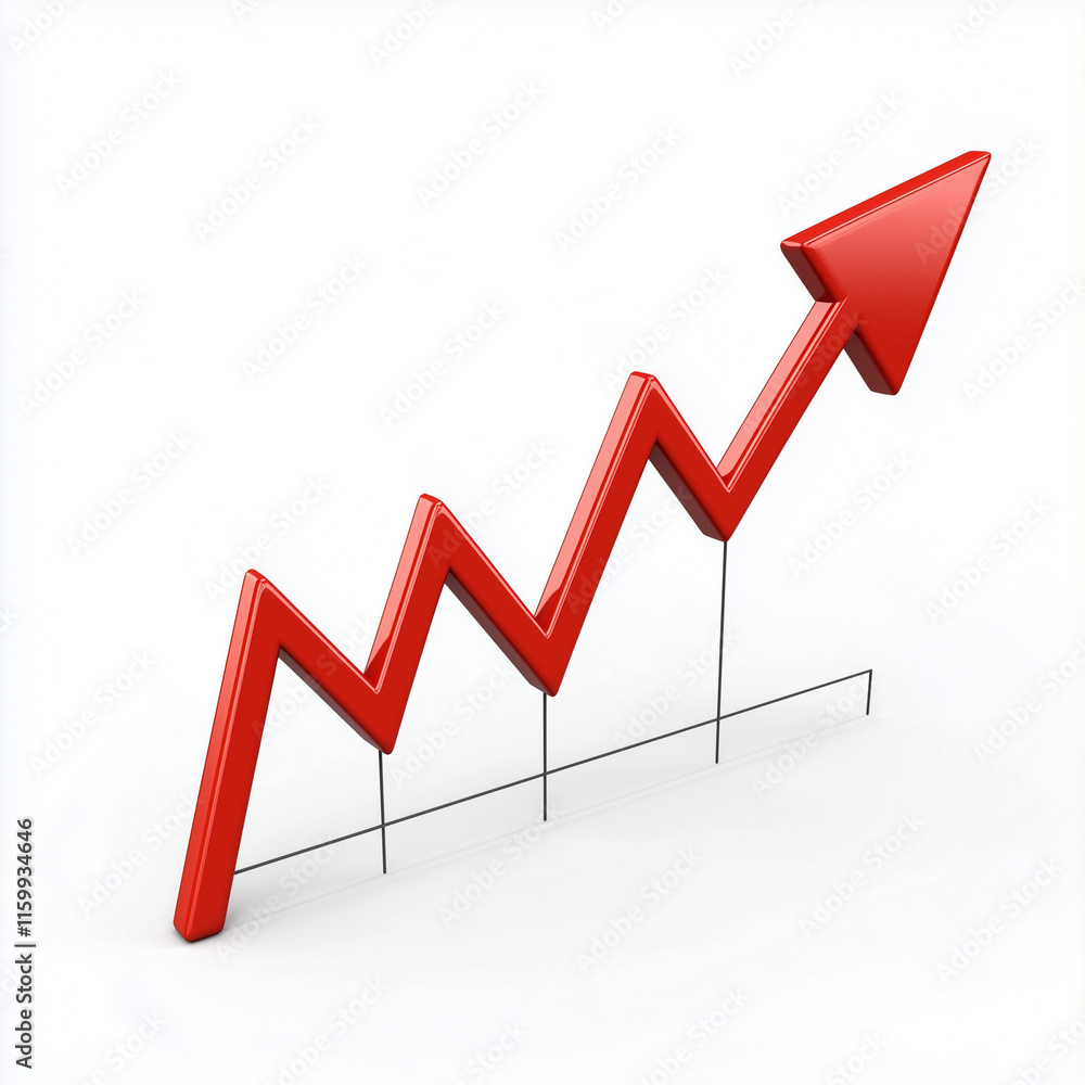 The image is a red stock chart showing a downward trend. The red arrow is pointing down, indicating that the stock market is in a decline. This is a stock market chart, showing the price of a stock. The image is a red stock chart showing a downward trend. The red arrow is pointing down, indicating that the stock market is in a decline. This is a stock market chart, showing the price of a stock.