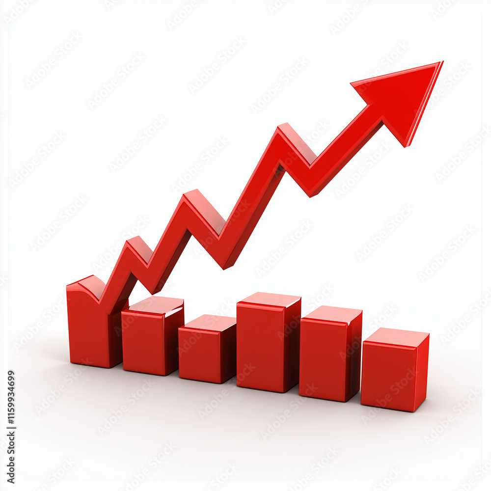 The image is a red stock chart showing a downward trend. The red arrow is pointing down, indicating that the stock market is in a decline. This is a stock market chart, showing the price of a stock. The image is a red stock chart showing a downward trend. The red arrow is pointing down, indicating that the stock market is in a decline. This is a stock market chart, showing the price of a stock.