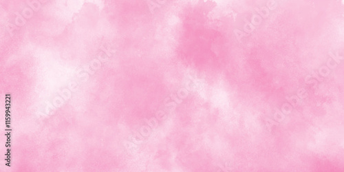 pink background with blurry and cloudy fog, Stain artistic hand painted texture of pink, pastel hand painted watercolor of pink texture, White smoky watercolor painting on old paper texture.