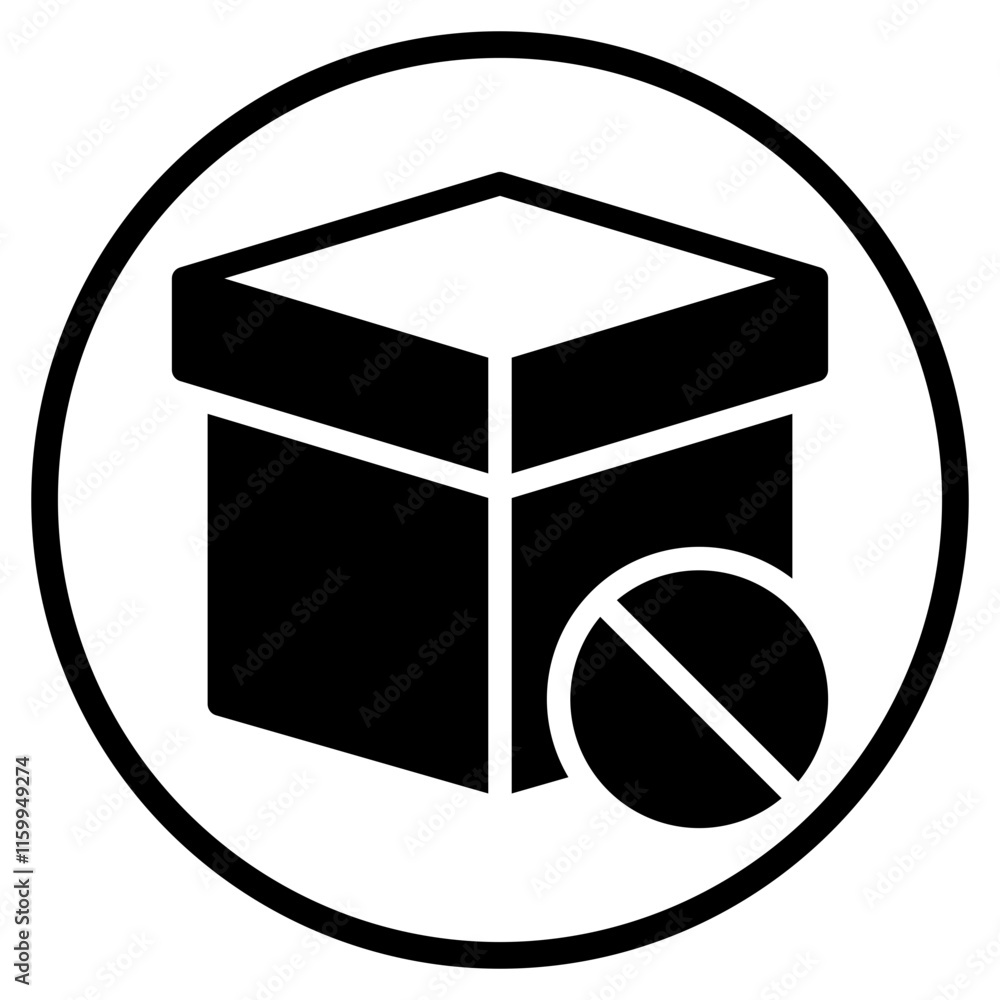 block glyph icon