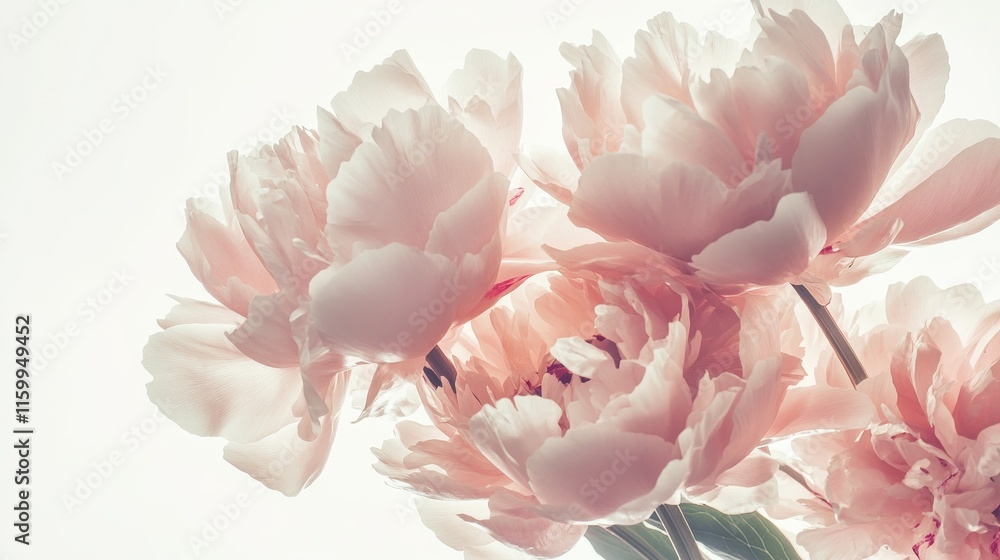 A detailed shot of delicate pink gerbera daisies with their bold petals, isolated white background, minimalistic art style A detailed shot of delicate pink gerbera daisies with their bold petals, isolated white background, minimalistic art style