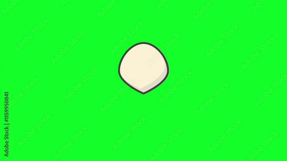Ramadan Headscarf Animated Illustration Icon On Green Screen. Ready for chroma key. 4k Animation Ramadan Headscarf Animated Illustration Icon On Green Screen. Ready for chroma key. 4k Animation