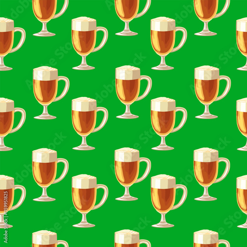Vector illustration, St. Patrick's Day patterns and elements for decoration 