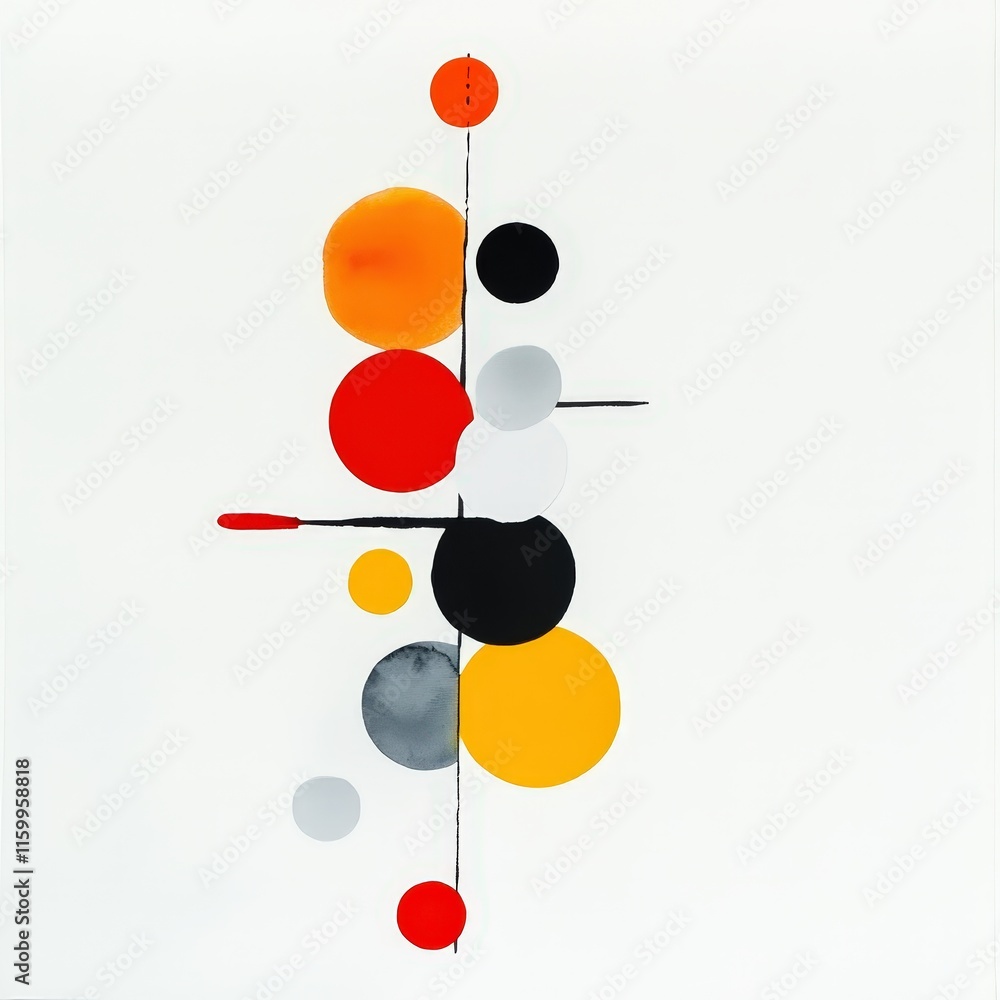 Color harmony, balance art, white space Color harmony, balance art, white space