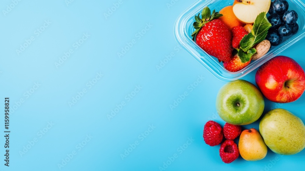 Fresh fruit salad preparation kitchen food photography bright close-up Fresh fruit salad preparation kitchen food photography bright close-up