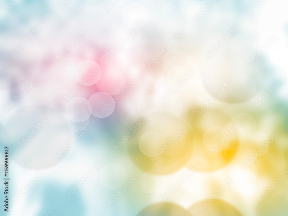 abstract bokeh background Blue and Yellow abstract bokeh background Blue and Yellow