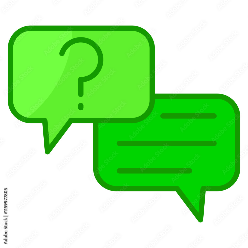 Answer Box Icon Element For Design Answer Box Icon Element For Design