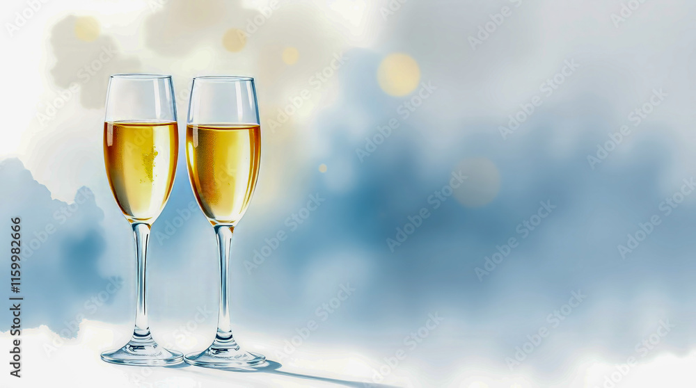 AI-generated images of celebration toasts of holidays and special occasions AI-generated images of celebration toasts of holidays and special occasions