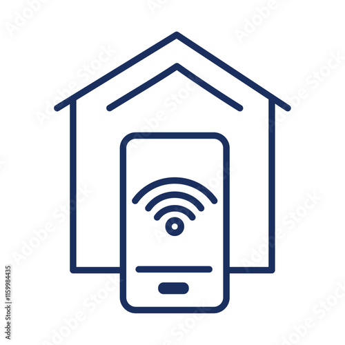 smart home control device icon