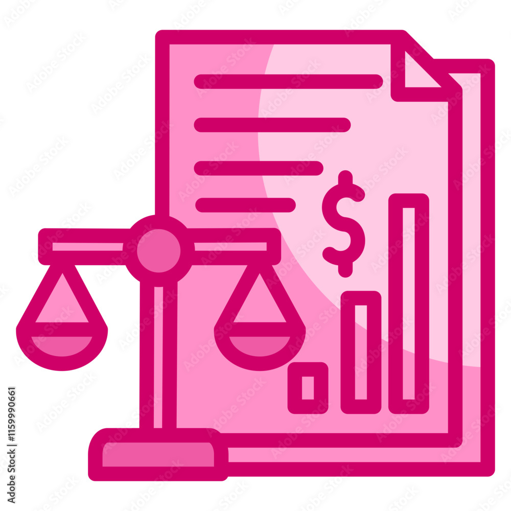 Balance Sheet Icon Element For Design Balance Sheet Icon Element For Design