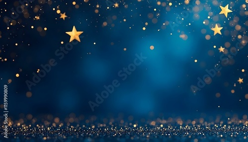 christmas background with stars
