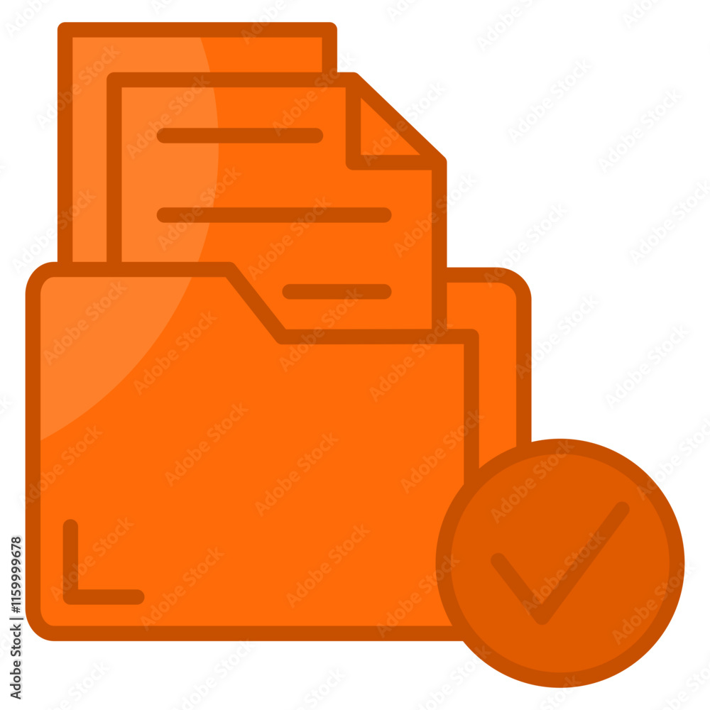 Document Archive Icon Element For Design Document Archive Icon Element For Design