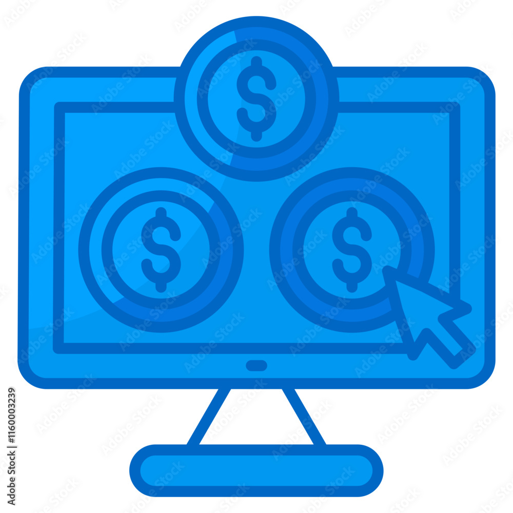 Ppc Campaign Icon Element For Design Ppc Campaign Icon Element For Design