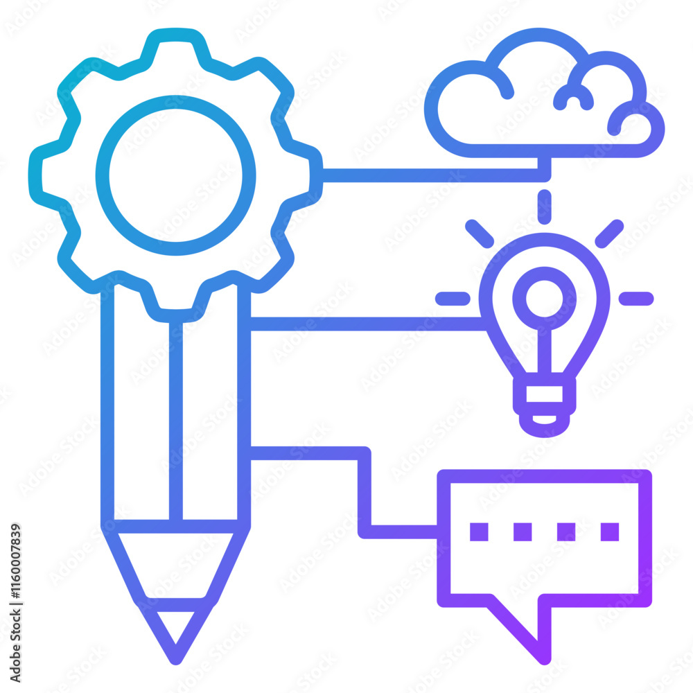 Career advancement style blue and purple line gradation Career advancement style blue and purple line gradation