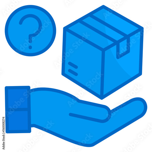 Shipping Faq  Icon Element For Design