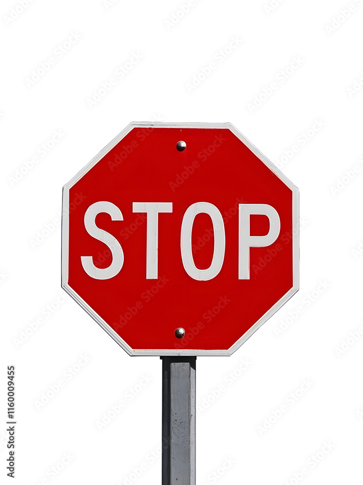 stop sign isolated stop sign isolated