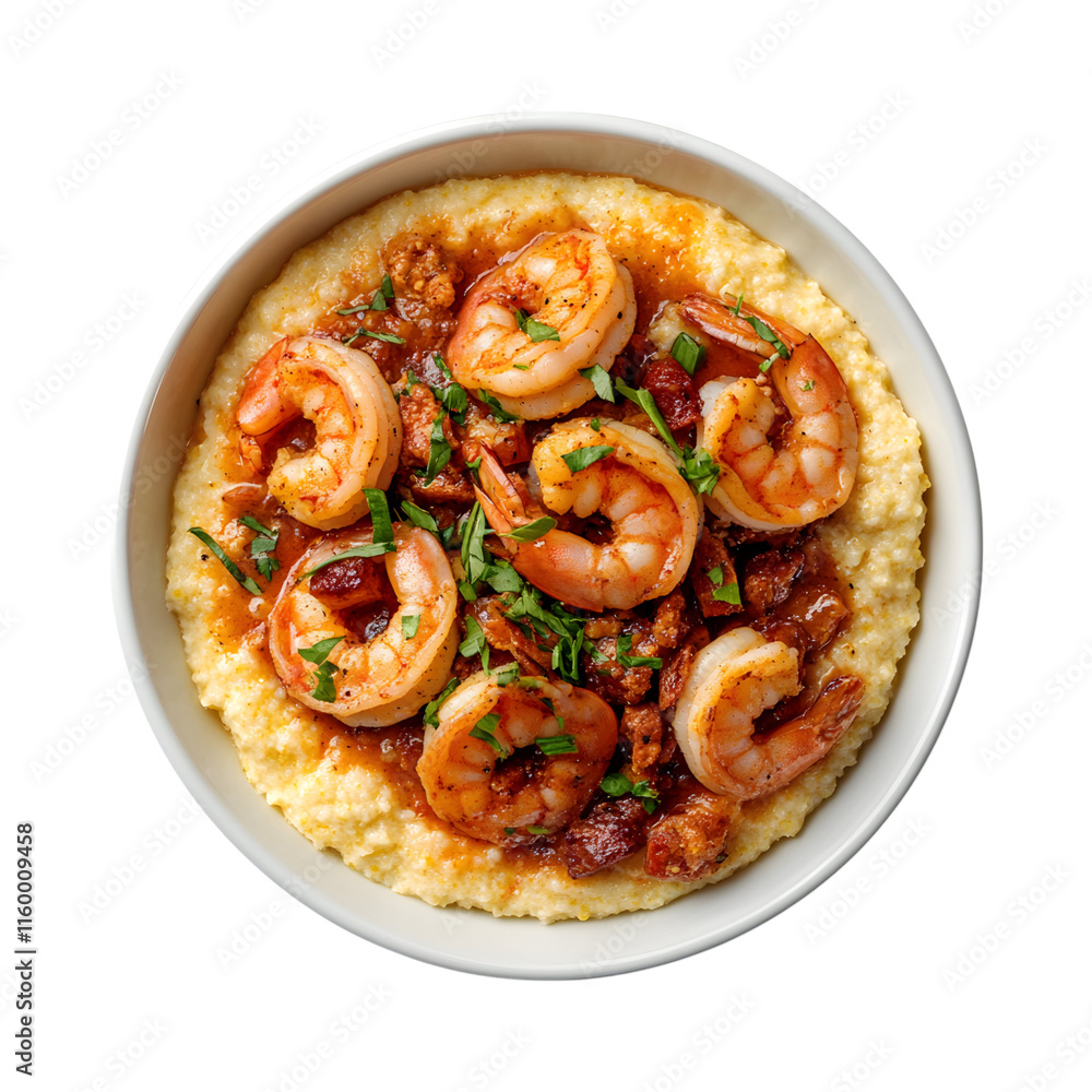Tasty Shrimp and grits Isolated On Transparent Background
Tasty Shrimp and grits Isolated On Transparent Background