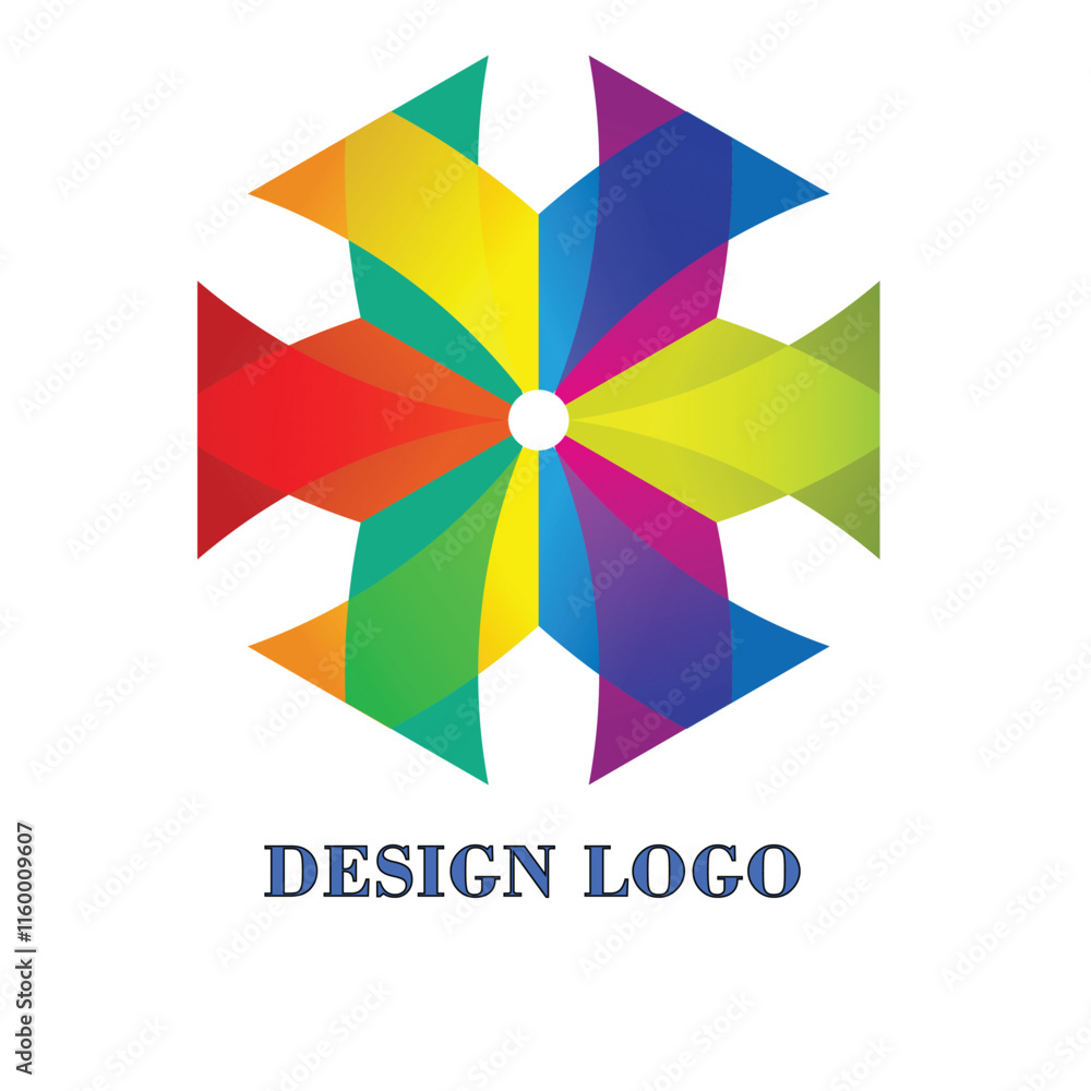 vector of a simple logo design element new vector of a simple logo design element new