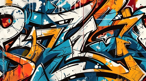 Wallpaper Mural Urban Graffiti pattern wallpaper Torontodigital.ca