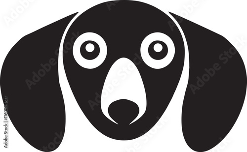 A dog with long floppy ears and a droopy face 