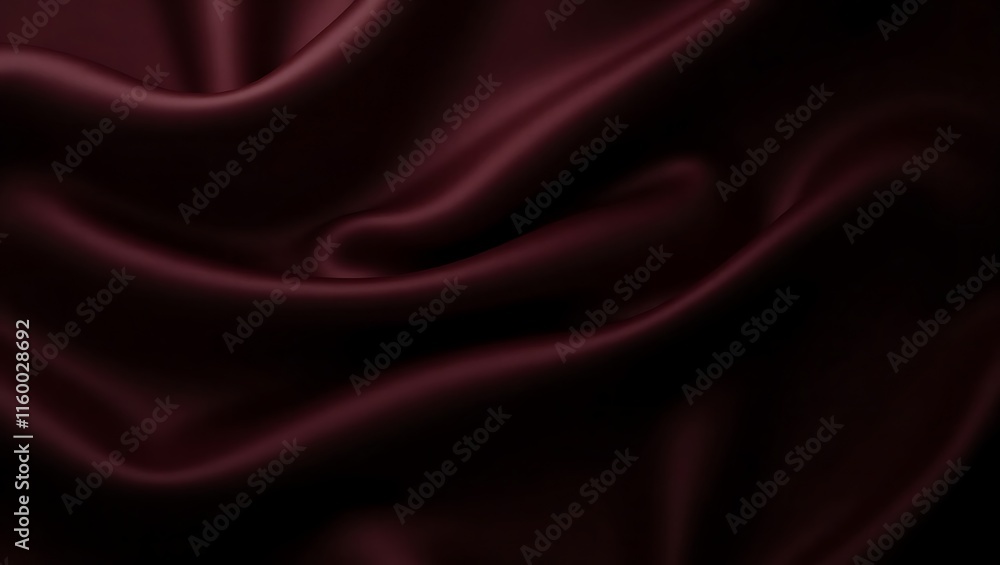 Obraz premium red satin fabric