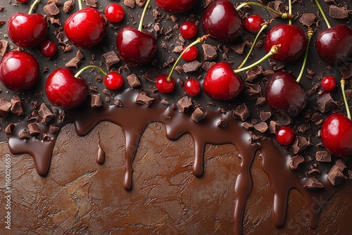 chocolate covered cherries photo