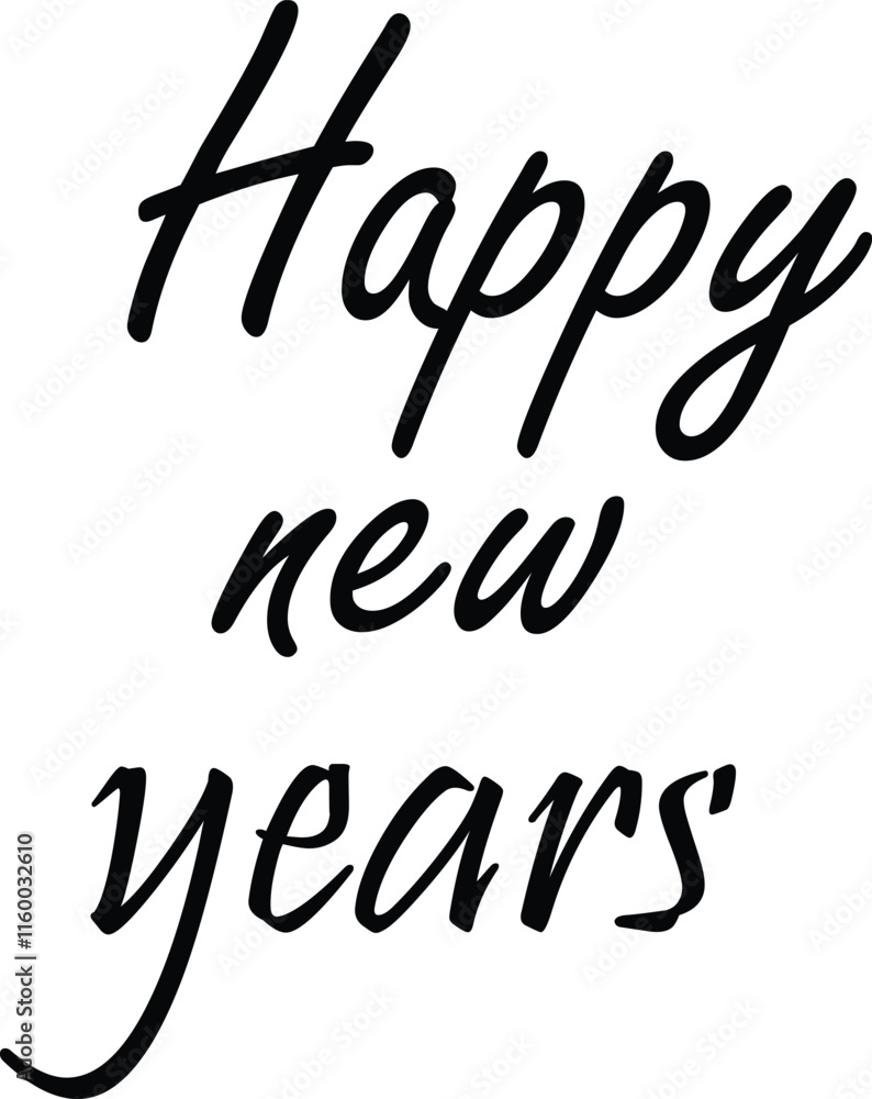 Happy new years Text effect vector illustration Happy new years Text effect vector illustration