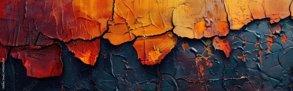 Naklejka premium Earth's Golden Symphony. Capturing the beauty of nature's harmonious blend