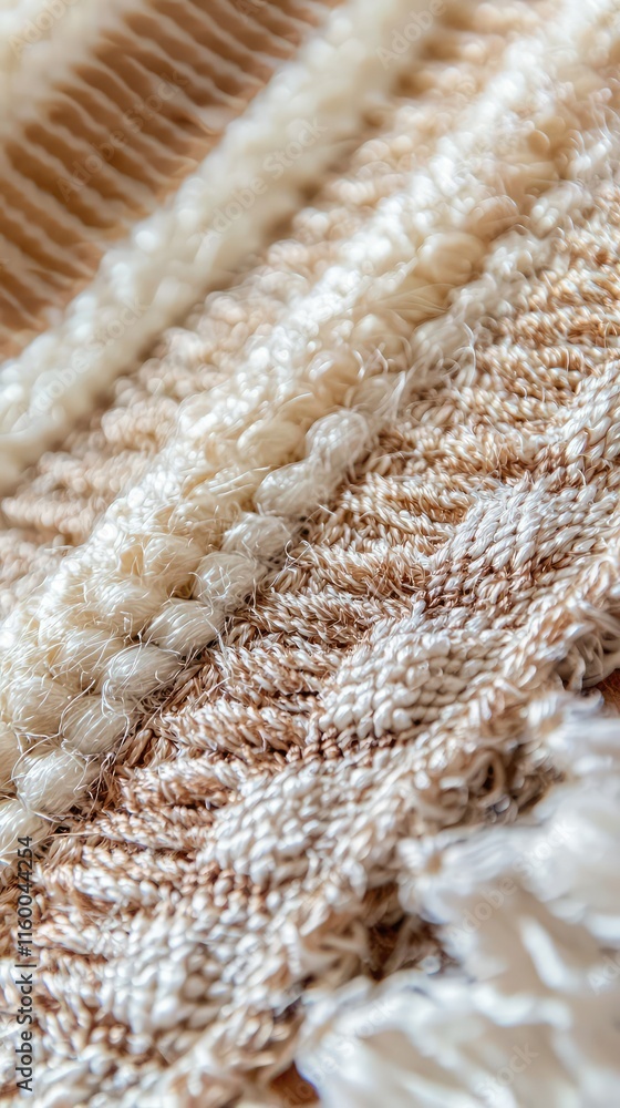 Close-Up of Textured Fabric with Intricate Weave Patterns Close-Up of Textured Fabric with Intricate Weave Patterns