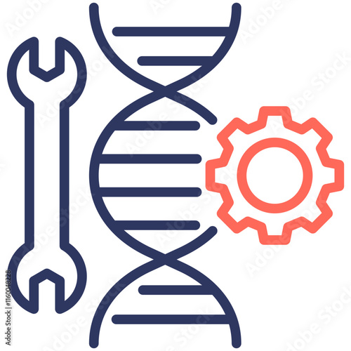 Genetic Editing Icon