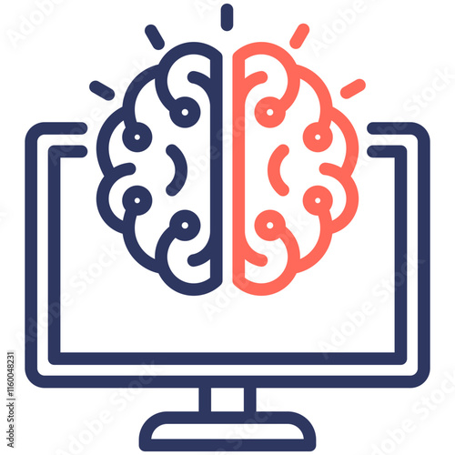 Brain Computer Interface Icon