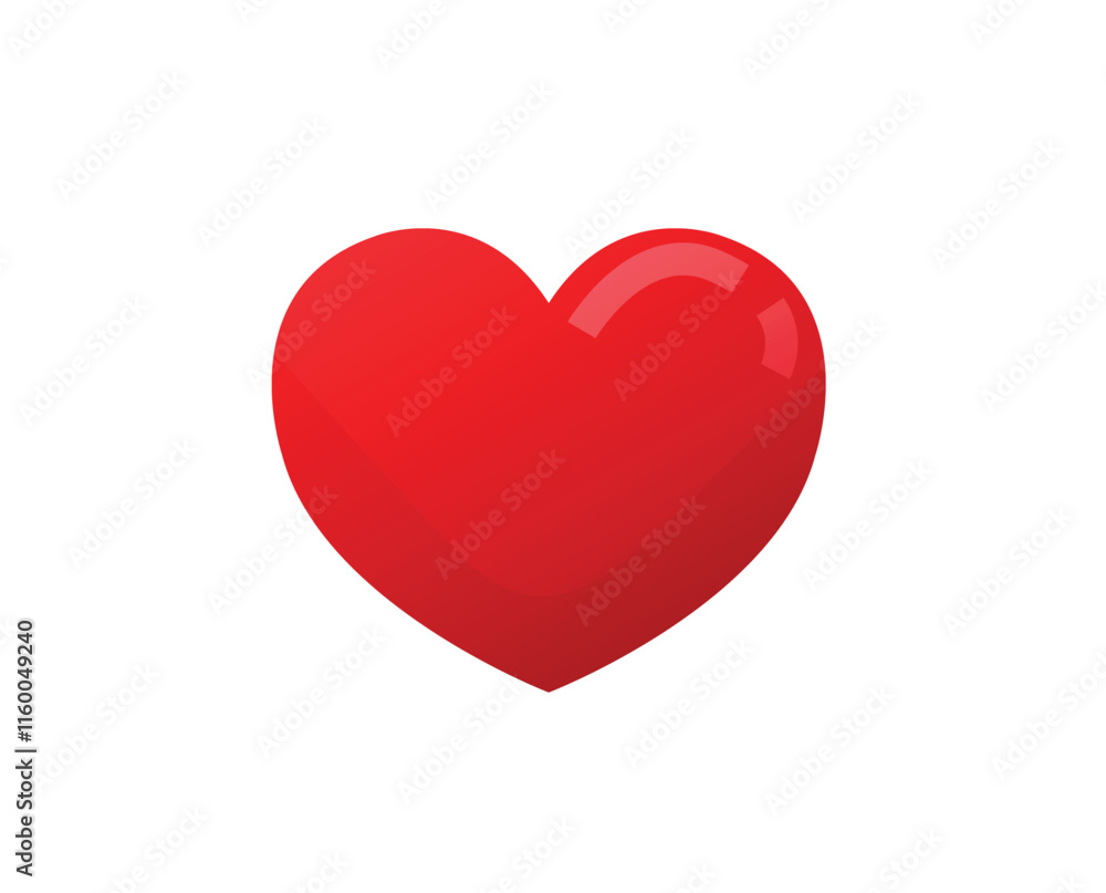 red heart isolated, Vector of heart, heart icon, red hear red heart isolated, Vector of heart, heart icon, red hear