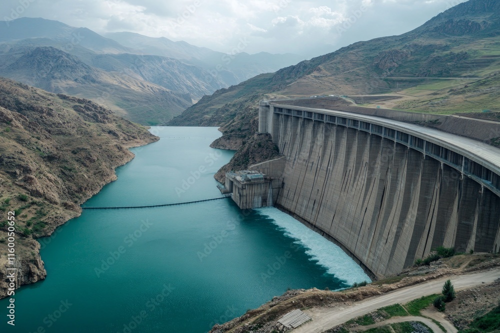 Majestic Mountain Dam: A Powerful Engineering Marvel Majestic Mountain Dam: A Powerful Engineering Marvel