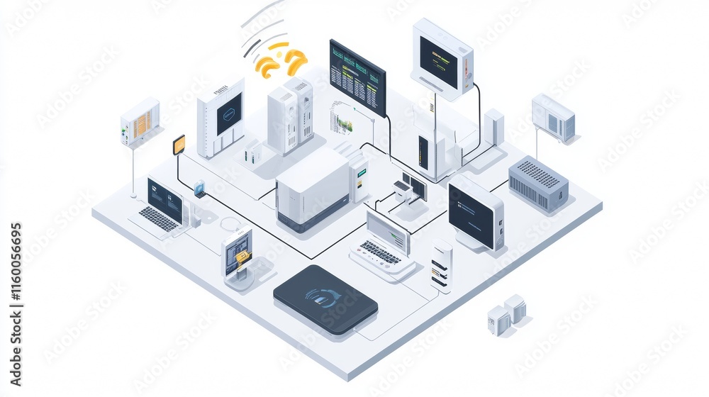 Edge computing networking internet technology concept on screen interface. Edge computing networking internet technology concept on screen interface.