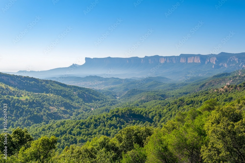 Majestic Mountain Valley Scenery: A Breathtaking Vista Majestic Mountain Valley Scenery: A Breathtaking Vista