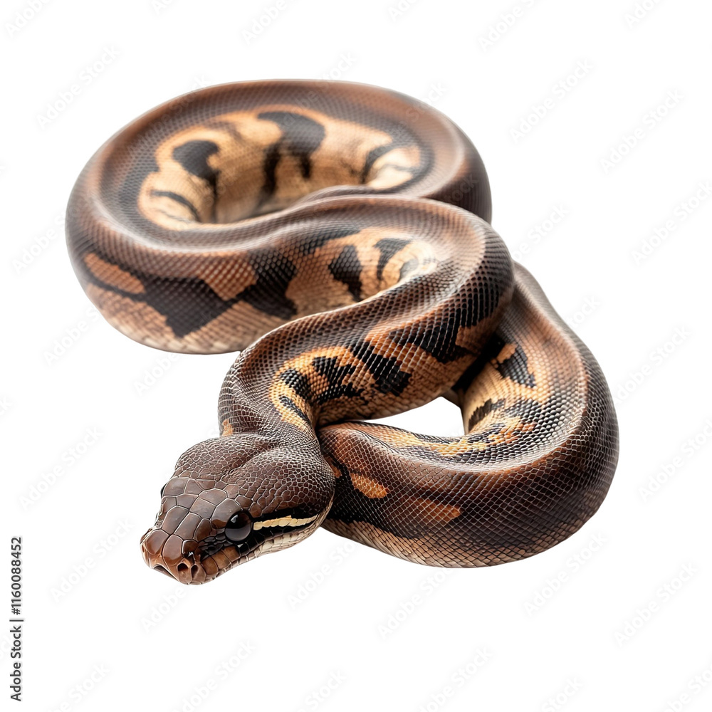 Angled view full body shot of an extremely perfect looking single IMG Boa Constrictor animal isolated on a white transparent background Angled view full body shot of an extremely perfect looking single IMG Boa Constrictor animal isolated on a white transparent background