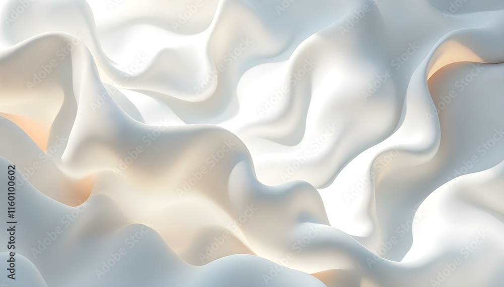 Fototapeta premium White silver geometric universal background for business presentation. Abstract elegant seamless pattern. Minimalist empty triangular background. Modern digital Happy New Year background cover banner